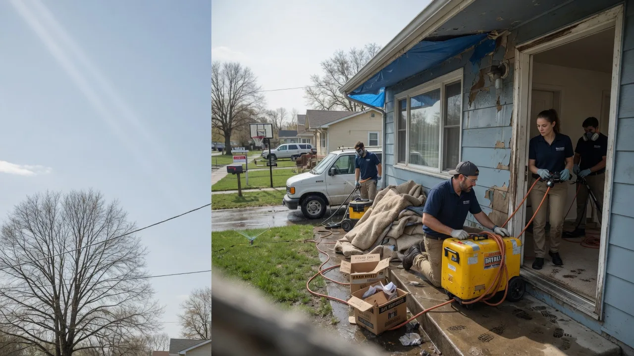 Basement Flood Cleanup in Dawson, IL near me
